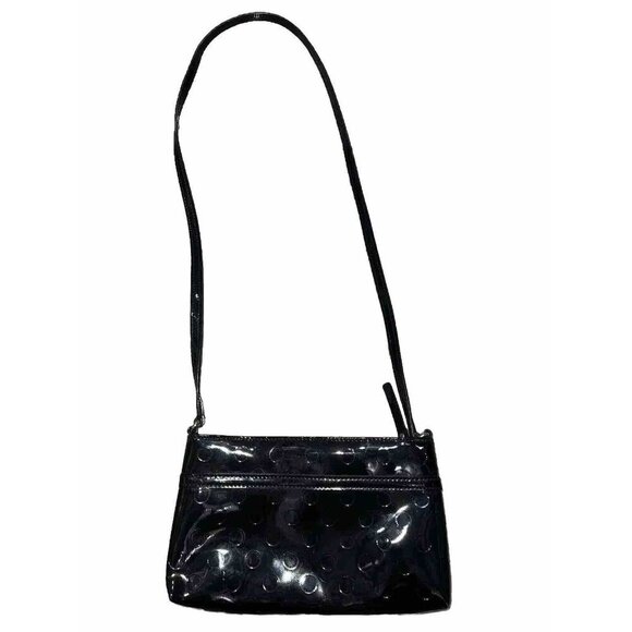 Kate Spade Camellia Street Amy Patent Leather Black Crossbody Purse Bag - Picture 7 of 11